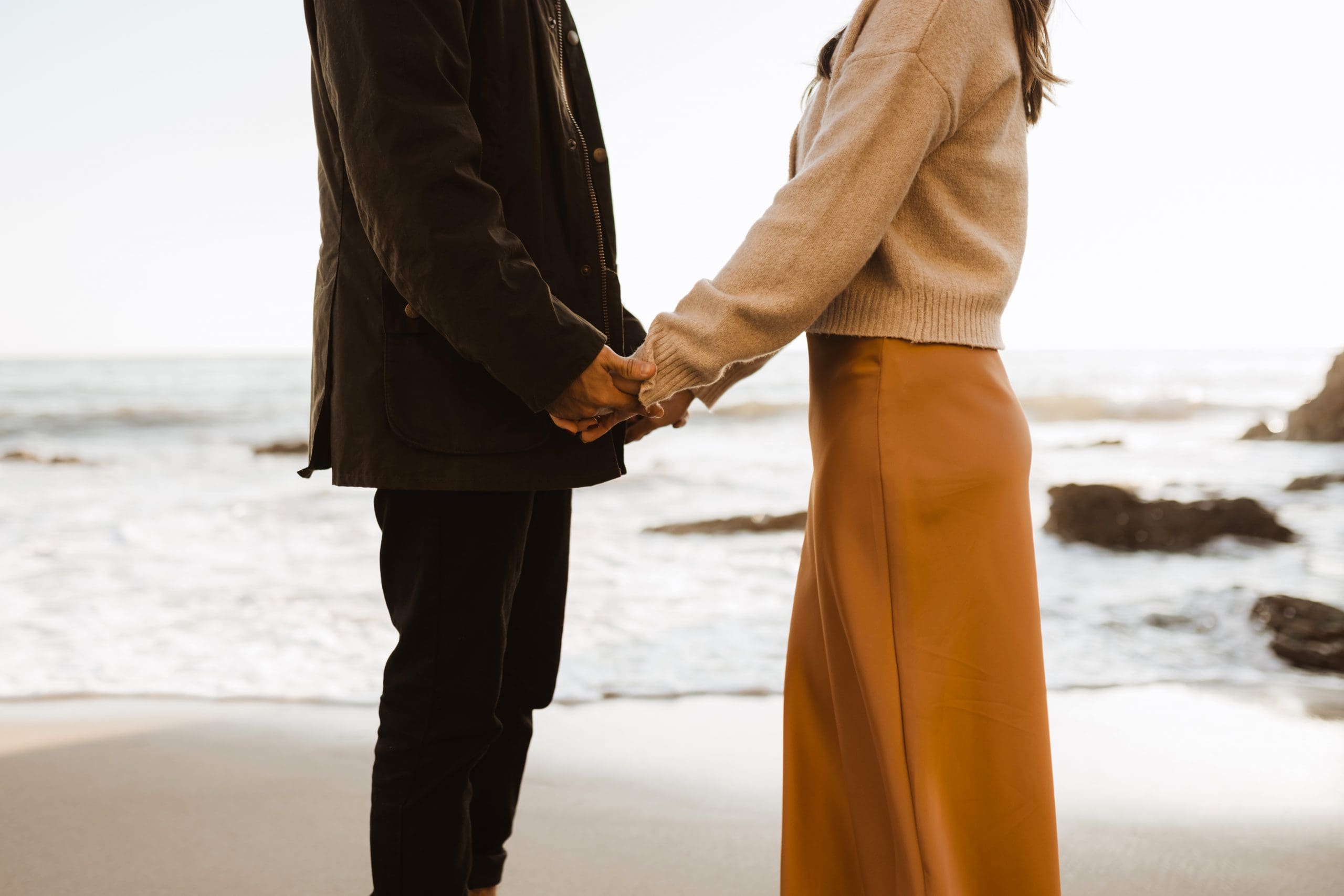 Malibu Beach Engagement Session | Kelly O'Connor Photography | Austin Based Wedding Photographer | El Matador Beach | destination photos, beach engagement session, couples photos, couples poses, portraits on the beach | via kellyoconnorphotography.com