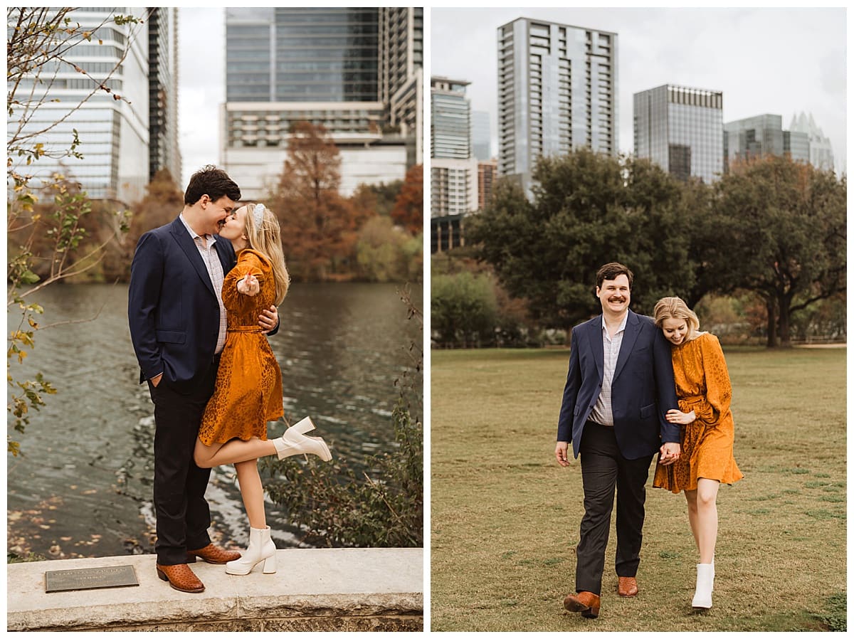 Just engaged couple in Austin, Texas | Kelly O'Connor Photography | Austin Wedding Photographer | engagement, surprise proposal, tips for proposing, Austin proposal, how to propose | via kellyoconnorphotography.com