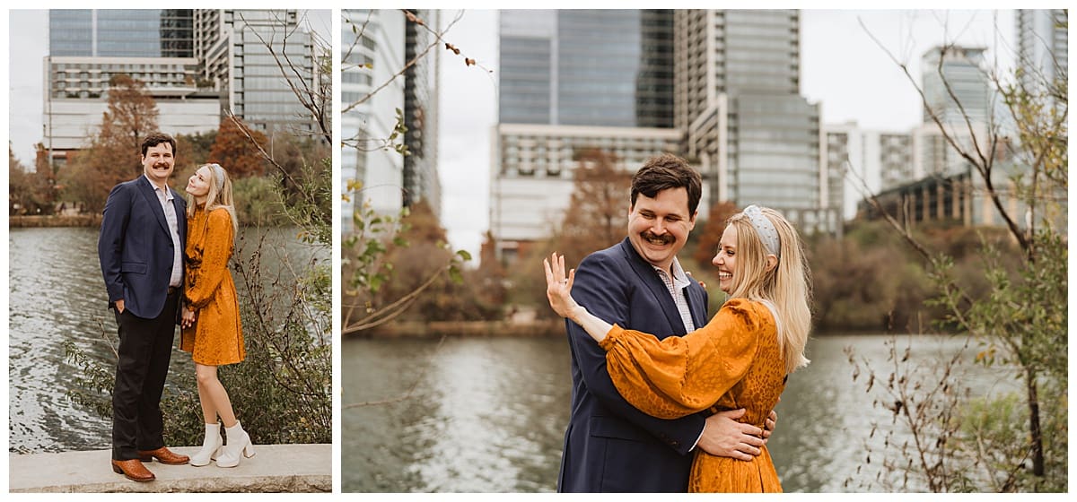 Just engaged couple in Austin, Texas | Kelly O'Connor Photography | Austin Wedding Photographer | engagement, surprise proposal, tips for proposing, Austin proposal, how to propose | via kellyoconnorphotography.com
