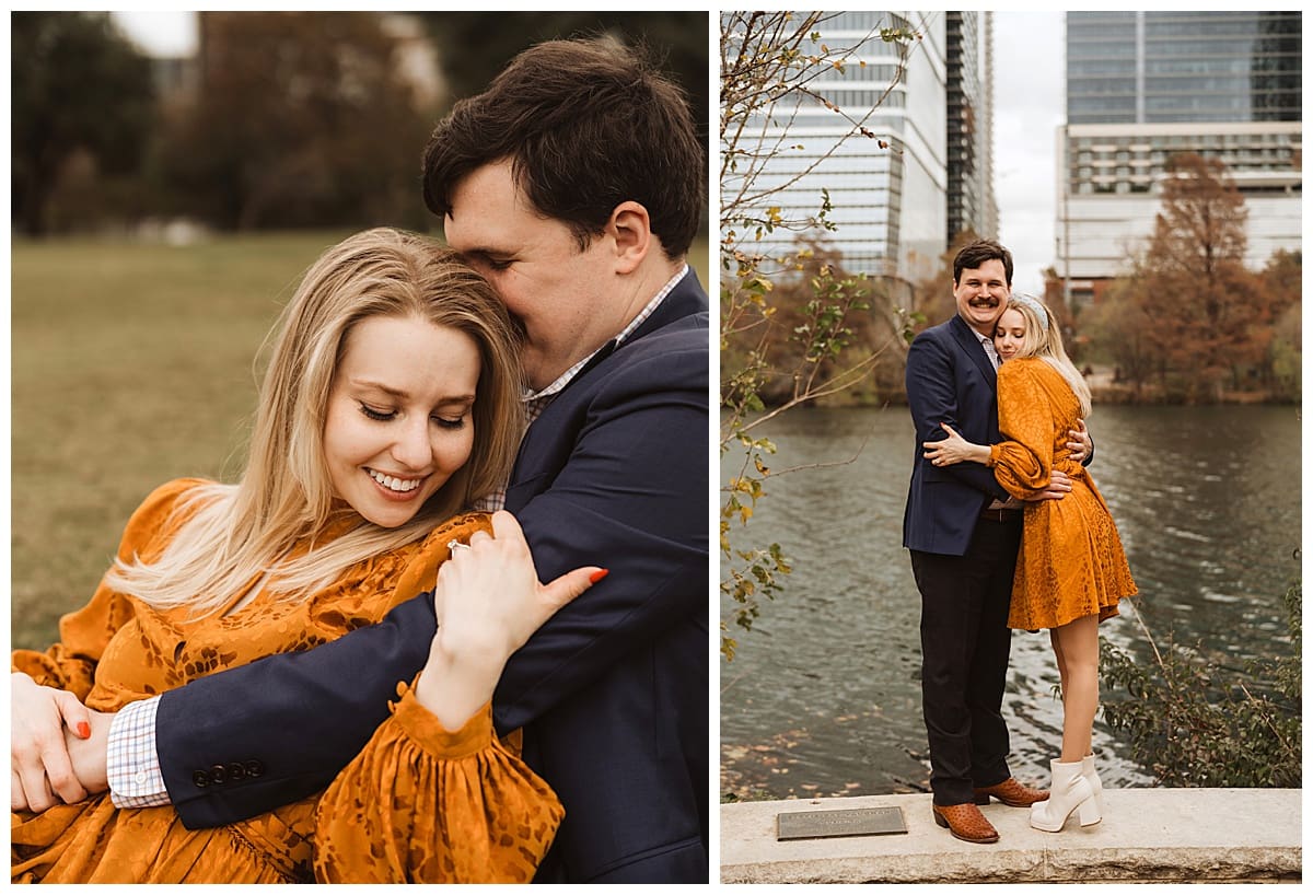 Just engaged couple in Austin, Texas | Kelly O'Connor Photography | Austin Wedding Photographer | engagement, surprise proposal, tips for proposing, Austin proposal, how to propose | via kellyoconnorphotography.com