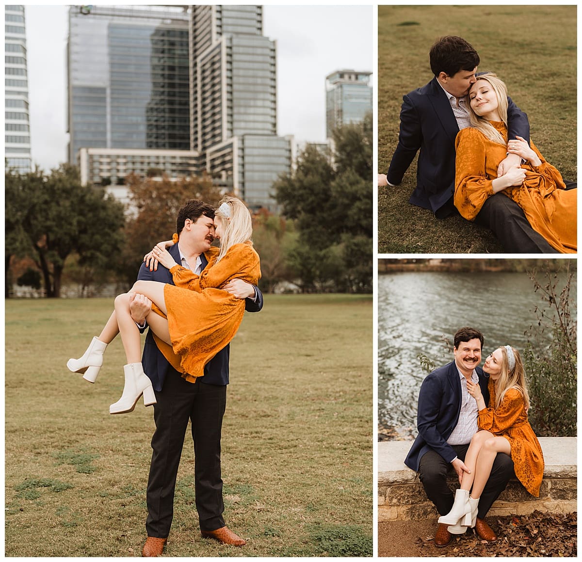 Just engaged couple in Austin, Texas | Kelly O'Connor Photography | Austin Wedding Photographer | engagement, surprise proposal, tips for proposing, Austin proposal, how to propose | via kellyoconnorphotography.com
