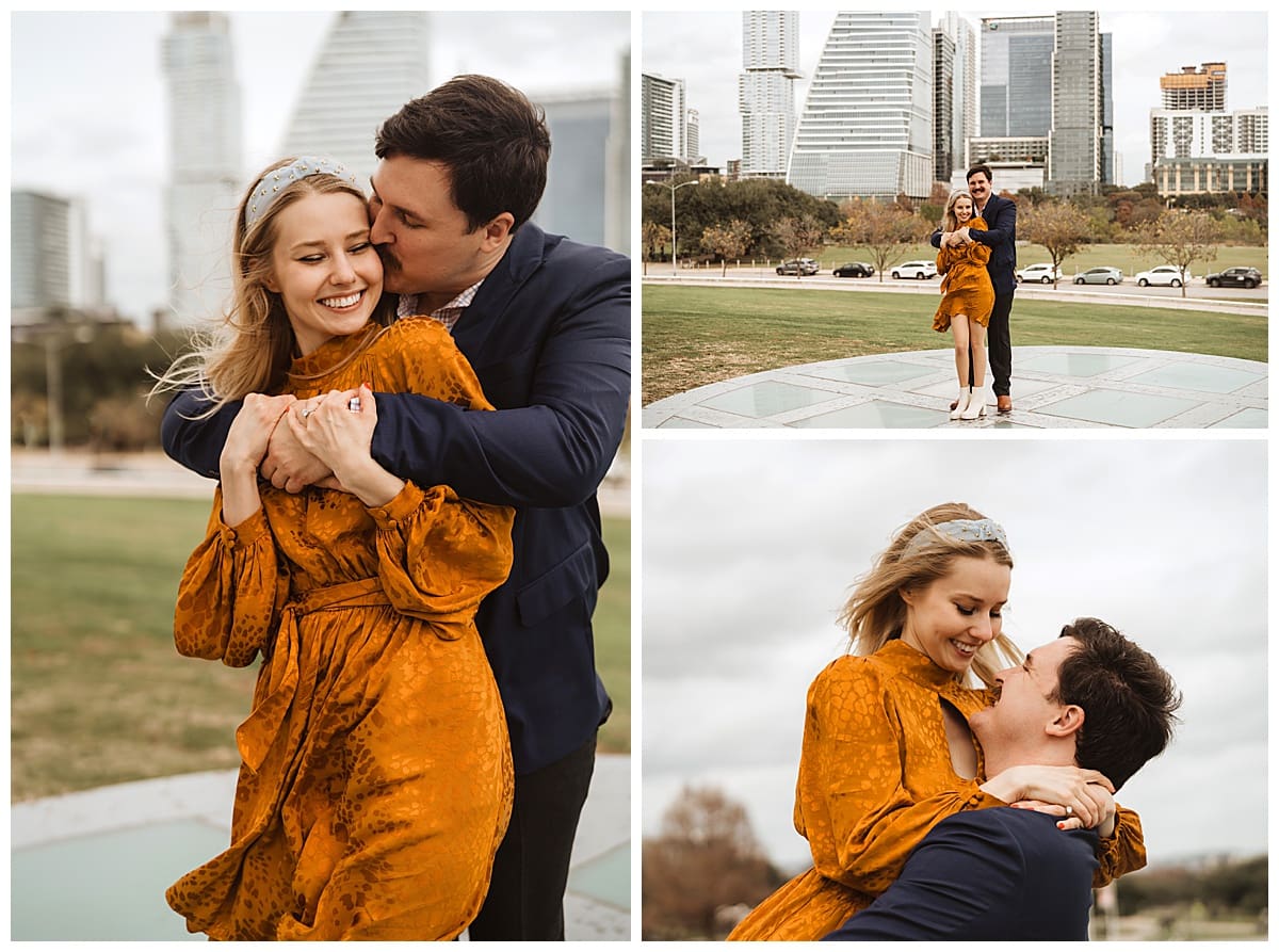 Just engaged couple in Austin, Texas | Kelly O'Connor Photography | Austin Wedding Photographer | engagement, surprise proposal, tips for proposing, Austin proposal, how to propose | via kellyoconnorphotography.com