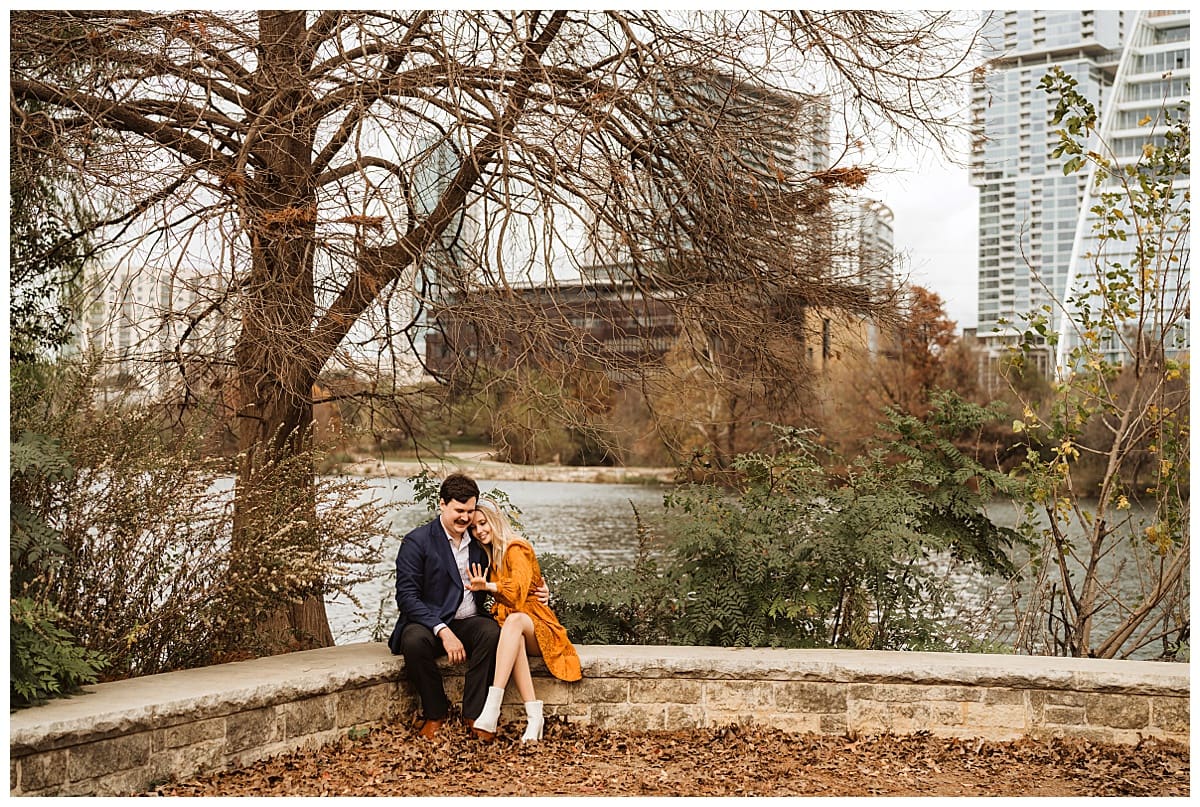 Just engaged couple in Austin, Texas | Kelly O'Connor Photography | Austin Wedding Photographer | engagement, surprise proposal, tips for proposing, Austin proposal, how to propose | via kellyoconnorphotography.com