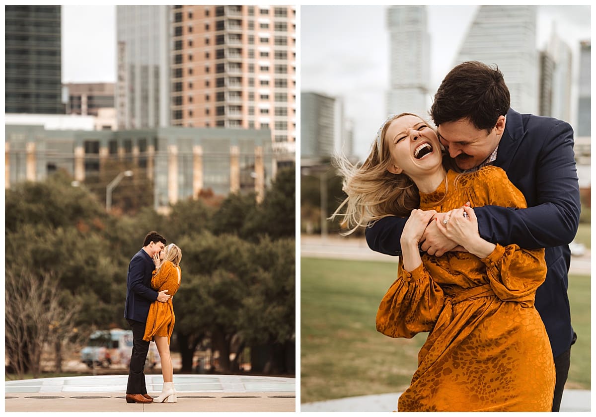 Just engaged couple in Austin, Texas | Kelly O'Connor Photography | Austin Wedding Photographer | engagement, surprise proposal, tips for proposing, Austin proposal, how to propose | via kellyoconnorphotography.com