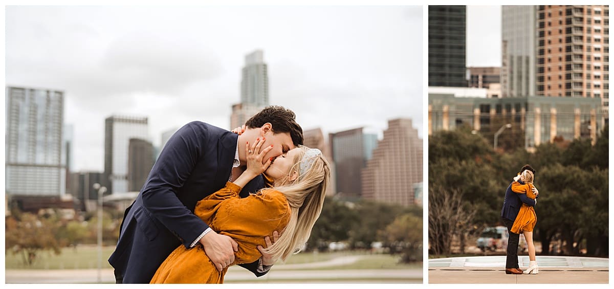 Just engaged couple in Austin, Texas | Kelly O'Connor Photography | Austin Wedding Photographer | engagement, surprise proposal, tips for proposing, Austin proposal, how to propose | via kellyoconnorphotography.com