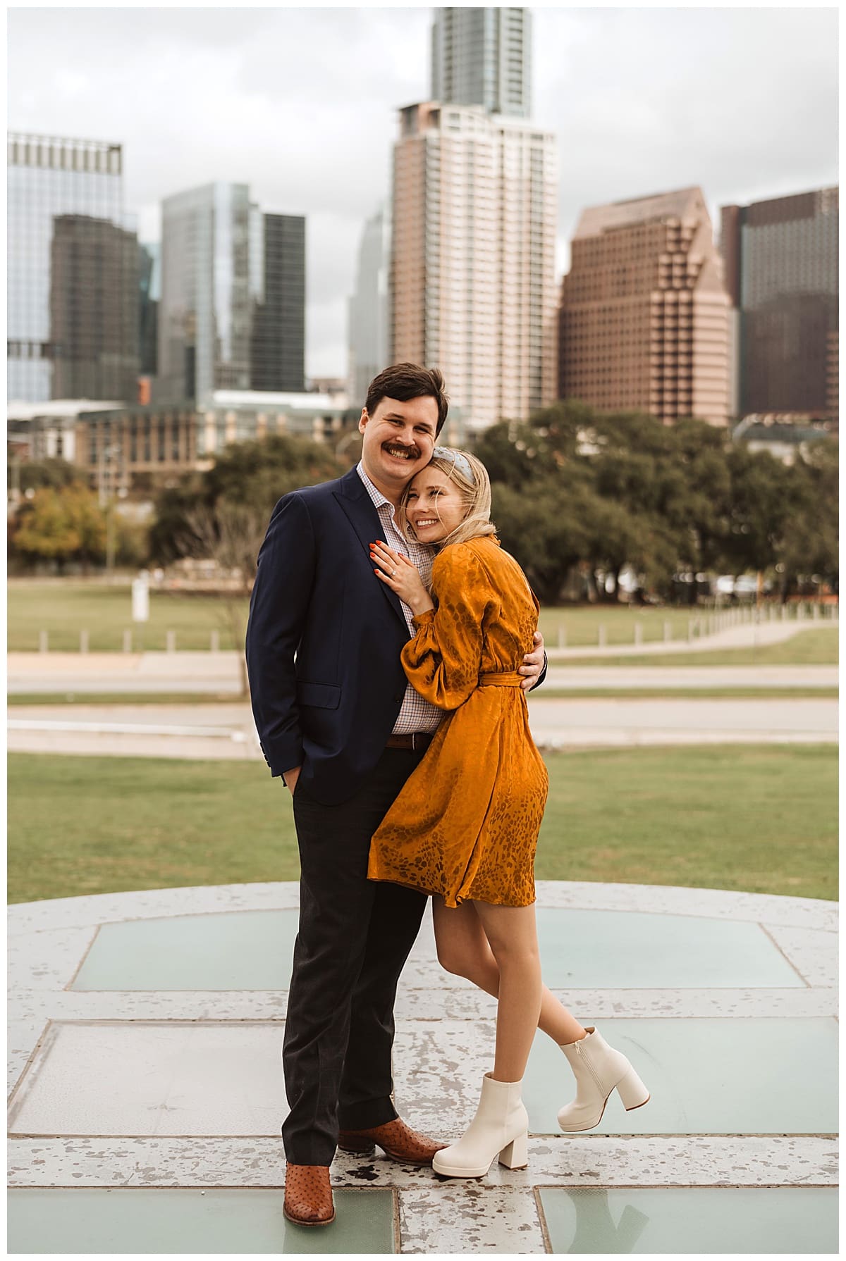 Just engaged couple in Austin, Texas | Kelly O'Connor Photography | Austin Wedding Photographer | engagement, surprise proposal, tips for proposing, Austin proposal, how to propose | via kellyoconnorphotography.com
