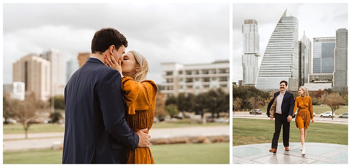 Just engaged couple in Austin, Texas | Kelly O'Connor Photography | Austin Wedding Photographer | engagement, surprise proposal, tips for proposing, Austin proposal, how to propose | via kellyoconnorphotography.com
