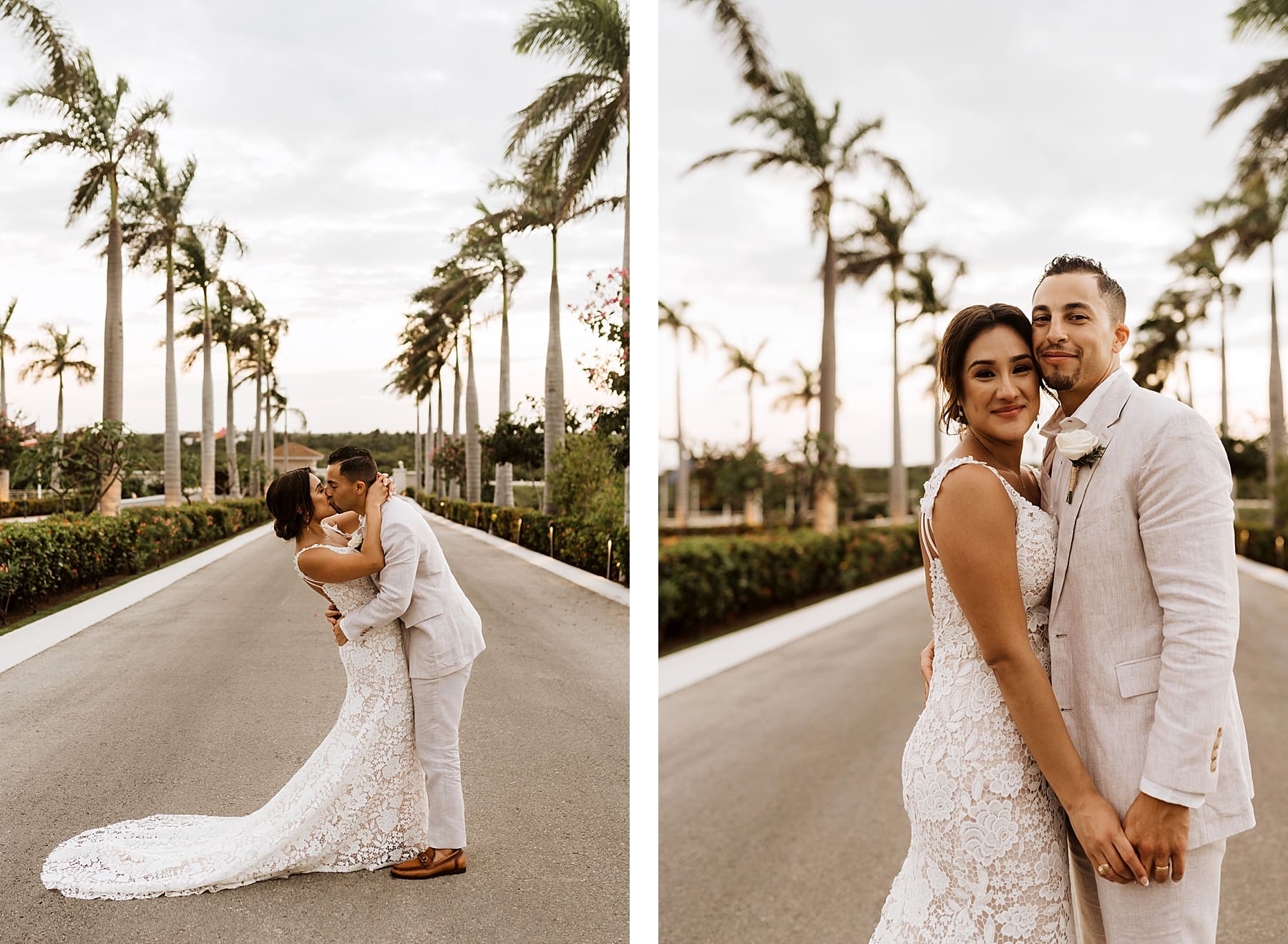 Bride and groom portraits on wedding day at beach | Kelly O'Connor Photography | Destination Wedding Photographer | Dreams Playa Mujeres Wedding | wedding photography, beach wedding, Mexico destination wedding | via kellyoconnorphotography.com