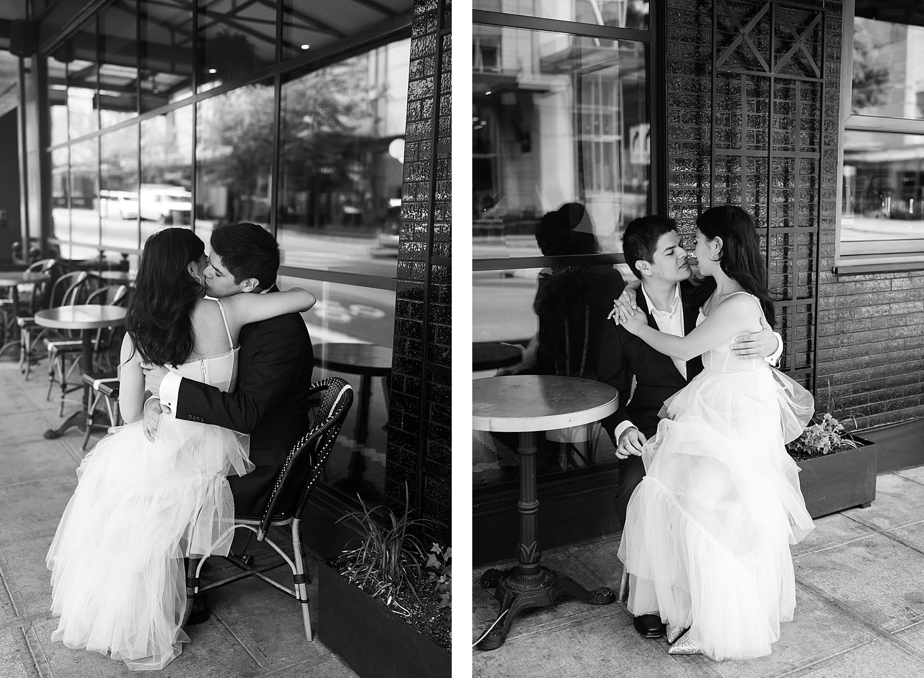 Hotel Theodore Seattle Engagement Session | Kelly O'Connor Photography | Destination Wedding Photography | couples portraits, chic outfits for engagement session, classic outfits for engagement session | via kellyoconnorphotography.com