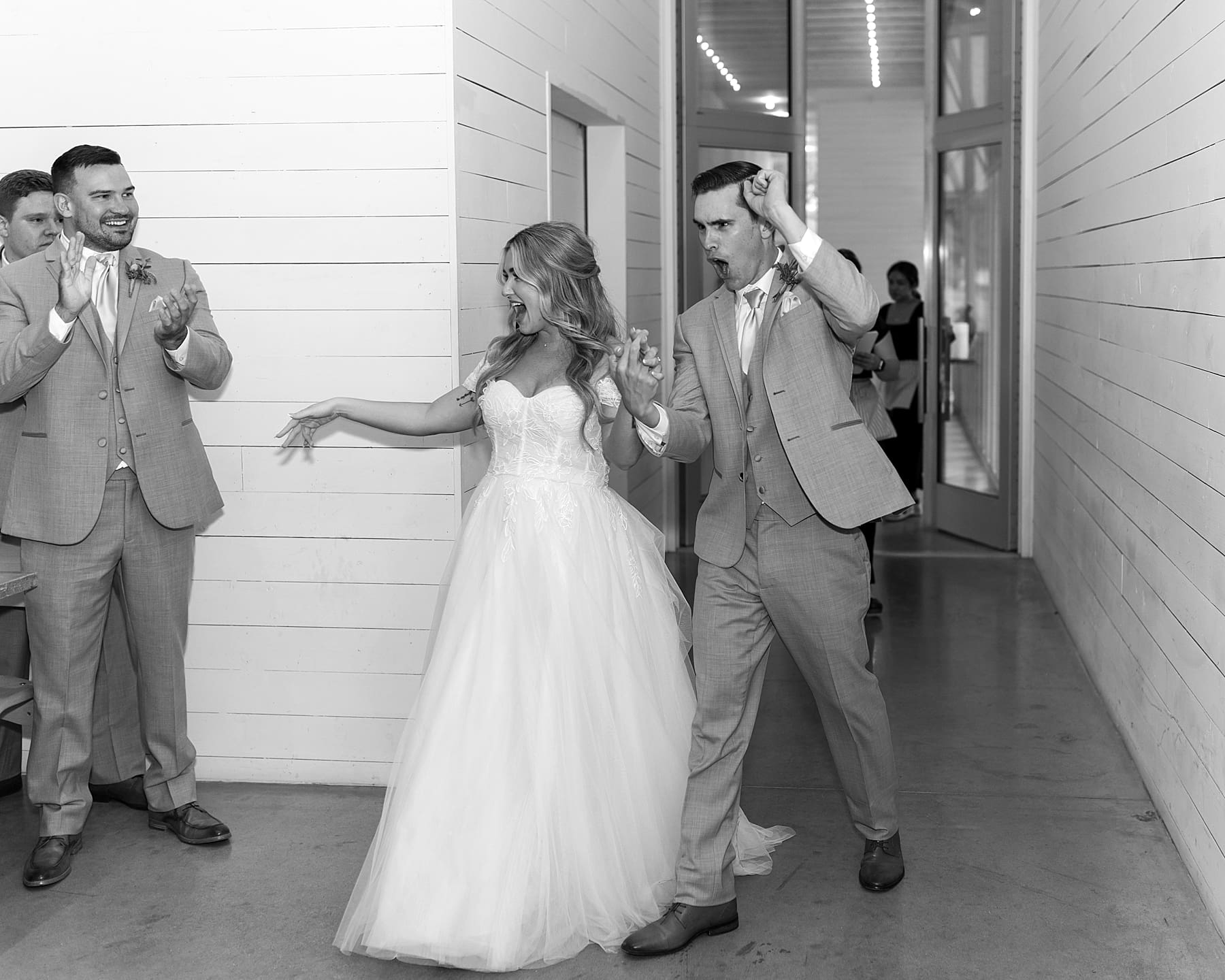 Fun and dancing at Prospect House wedding reception | Kelly O'Connor Photography | Austin Wedding Photographer | Prospect House Wedding Day | edgy wedding ideas, dancing props, wedding reception party | via kellyoconnorphotography.com