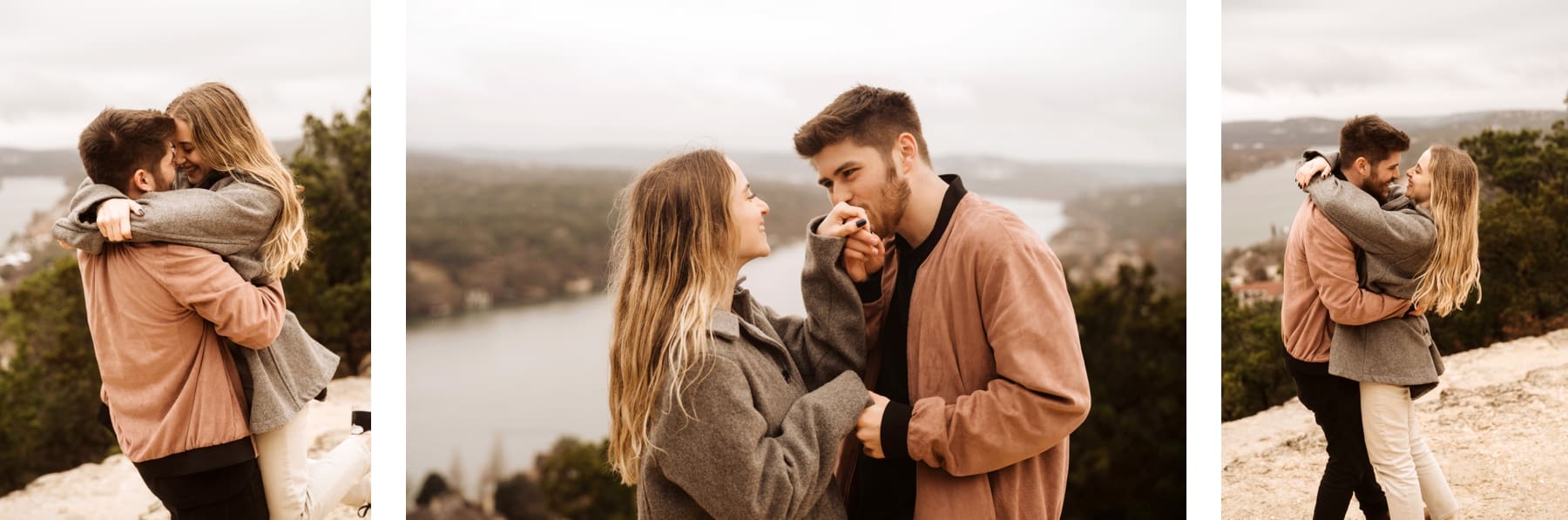 Austin Texas Surprise Proposal at Mount Bonnell | Kelly O'Connor Photographer | Austin and Traveling Wedding Photographer | couples portraits, engagement session, bride to be | via kellyoconnorphotography.com