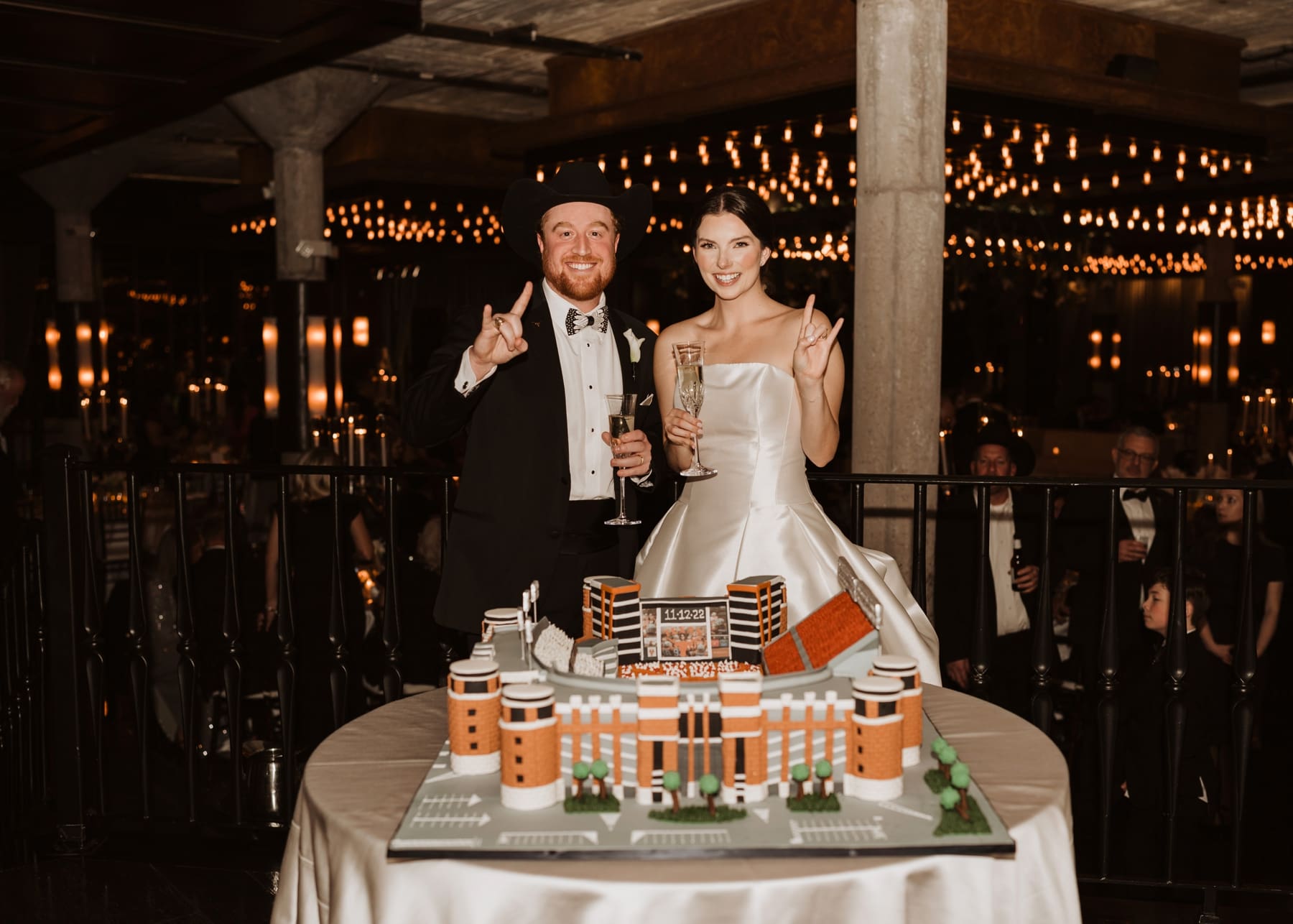 Texas Longhorn Wedding at The Astorian in Houston, Texas | Luxury Wedding Photographer