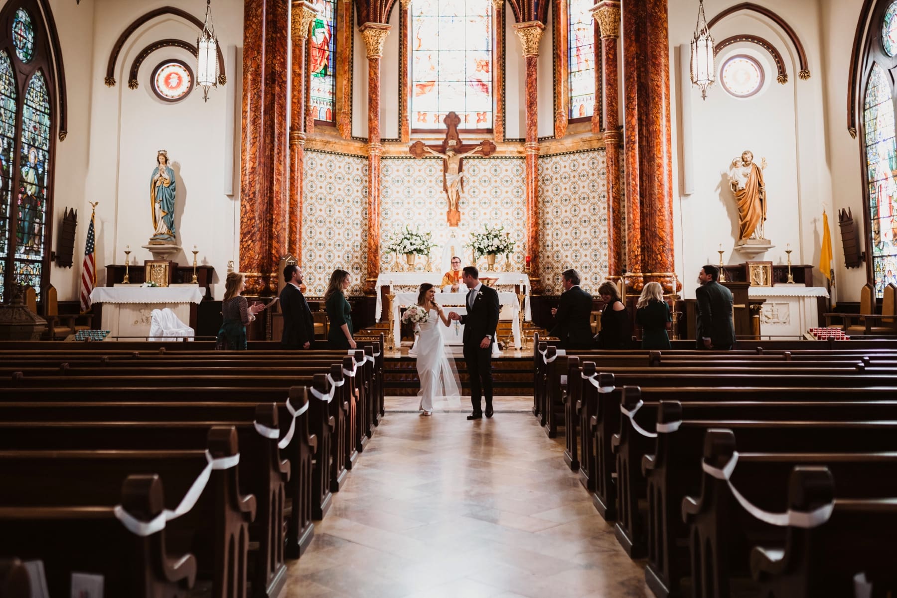 Saint Mary Cathedral in Austin, TX Vow Renewal | Capturing all of Life's Events | Kelly O'Connor Photography