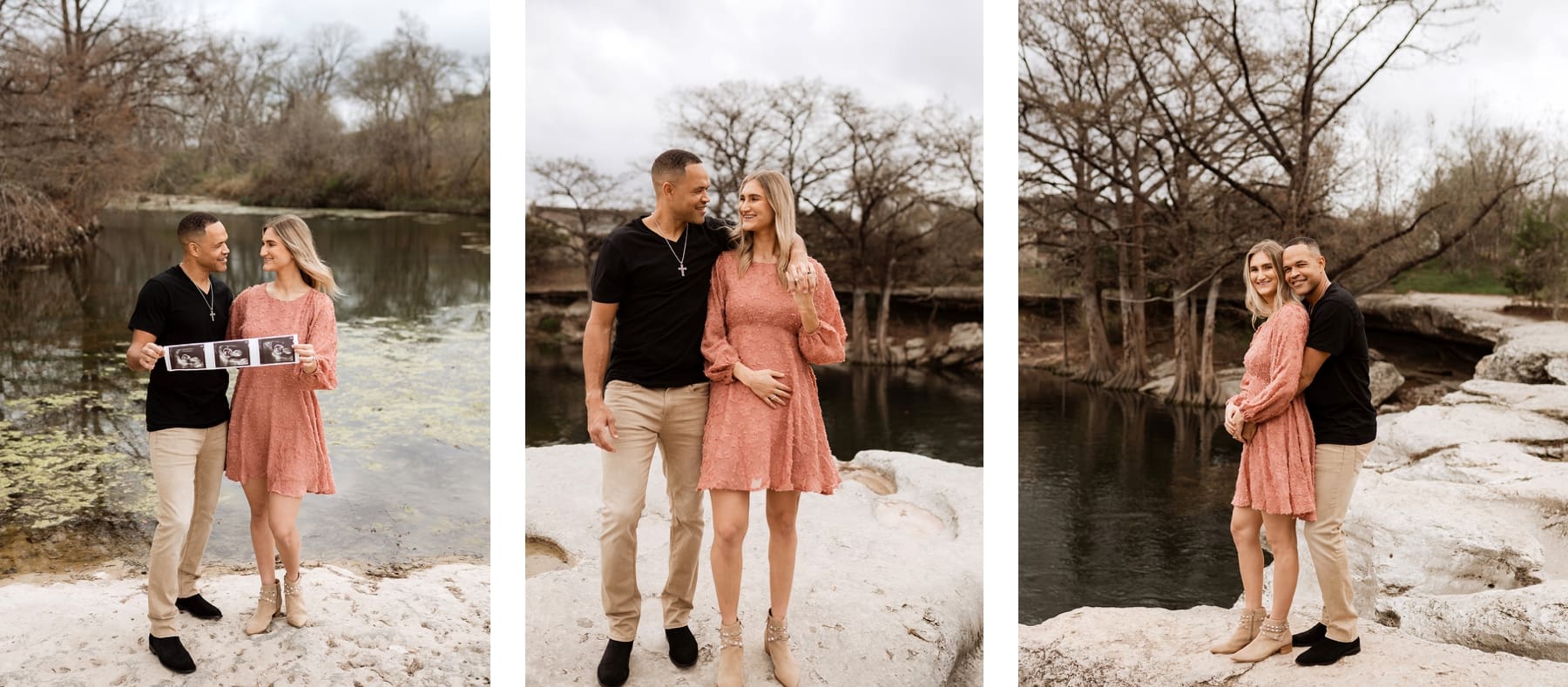 McKinney Fall State Park is the best spot in Austin for those who want a water backdrop for their portrait. session. | 10 Best Engagement and Portrait Session Locations in Austin, TX | Kelly O'Connor Photography 