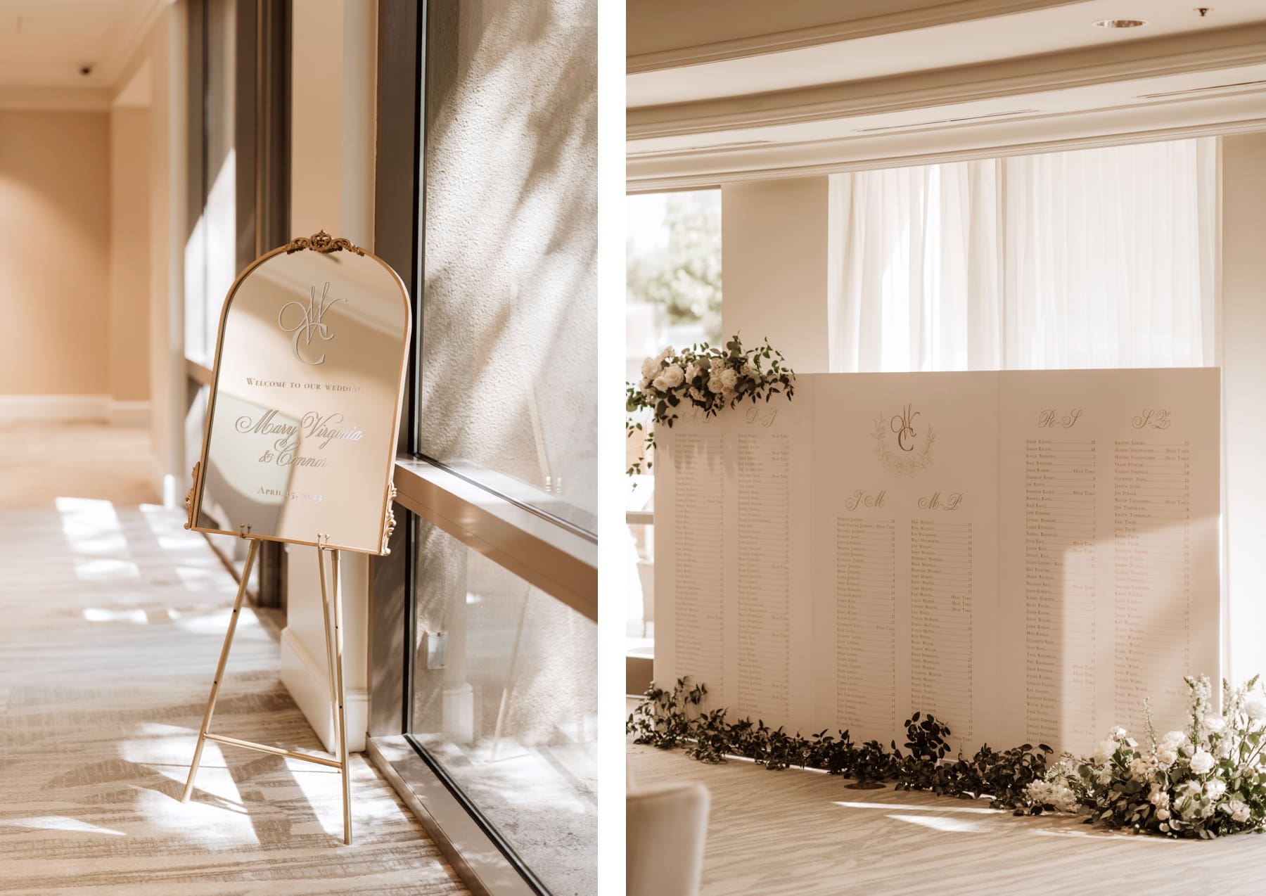 Classic White Wedding Reception at the Four Seasons Austin | Spring Wedding in Texas | Kelly O'Connor Photography