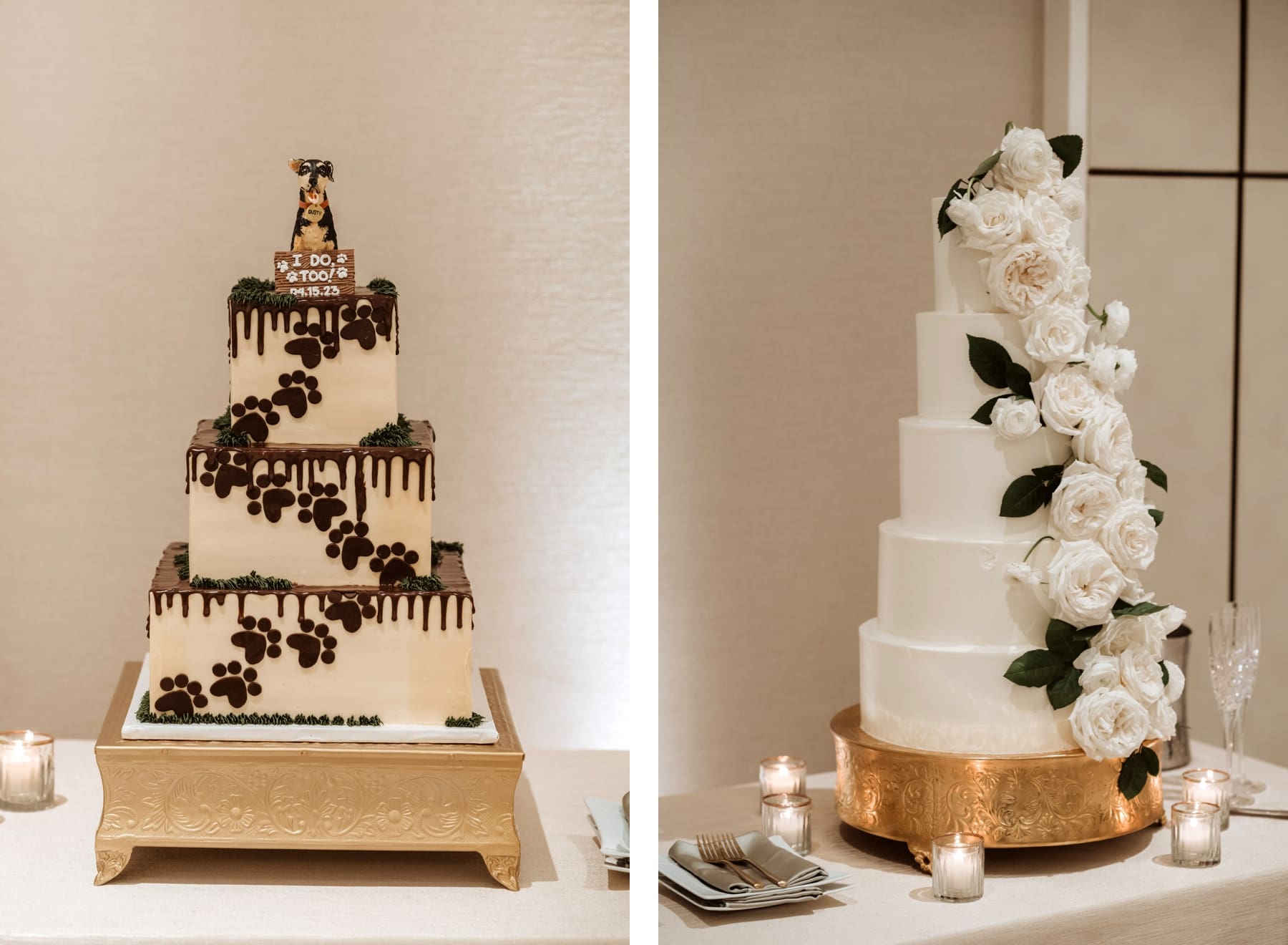 Classic White Wedding Reception at the Four Seasons Austin | Spring Wedding in Texas | Kelly O'Connor Photography