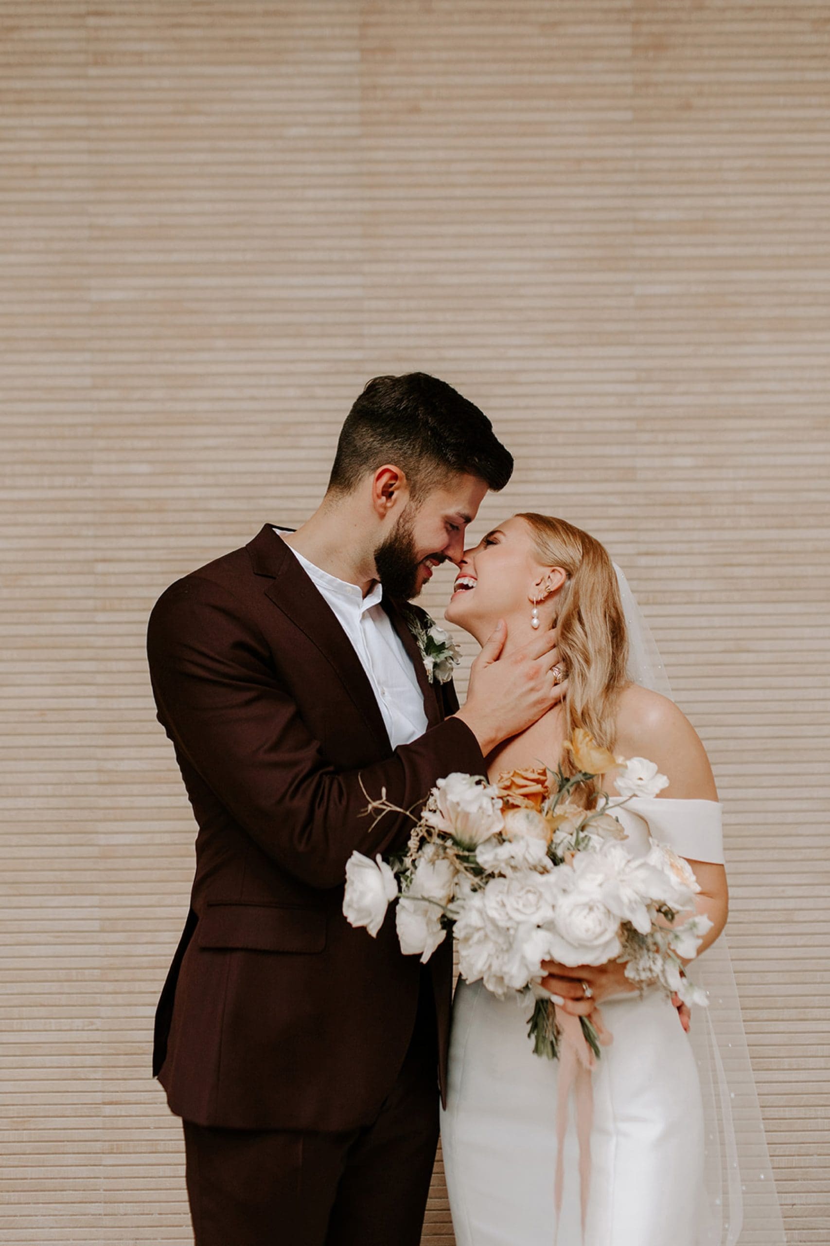 Outdoor wedding ceremony at Hotel Magdelena in Austin, Texas