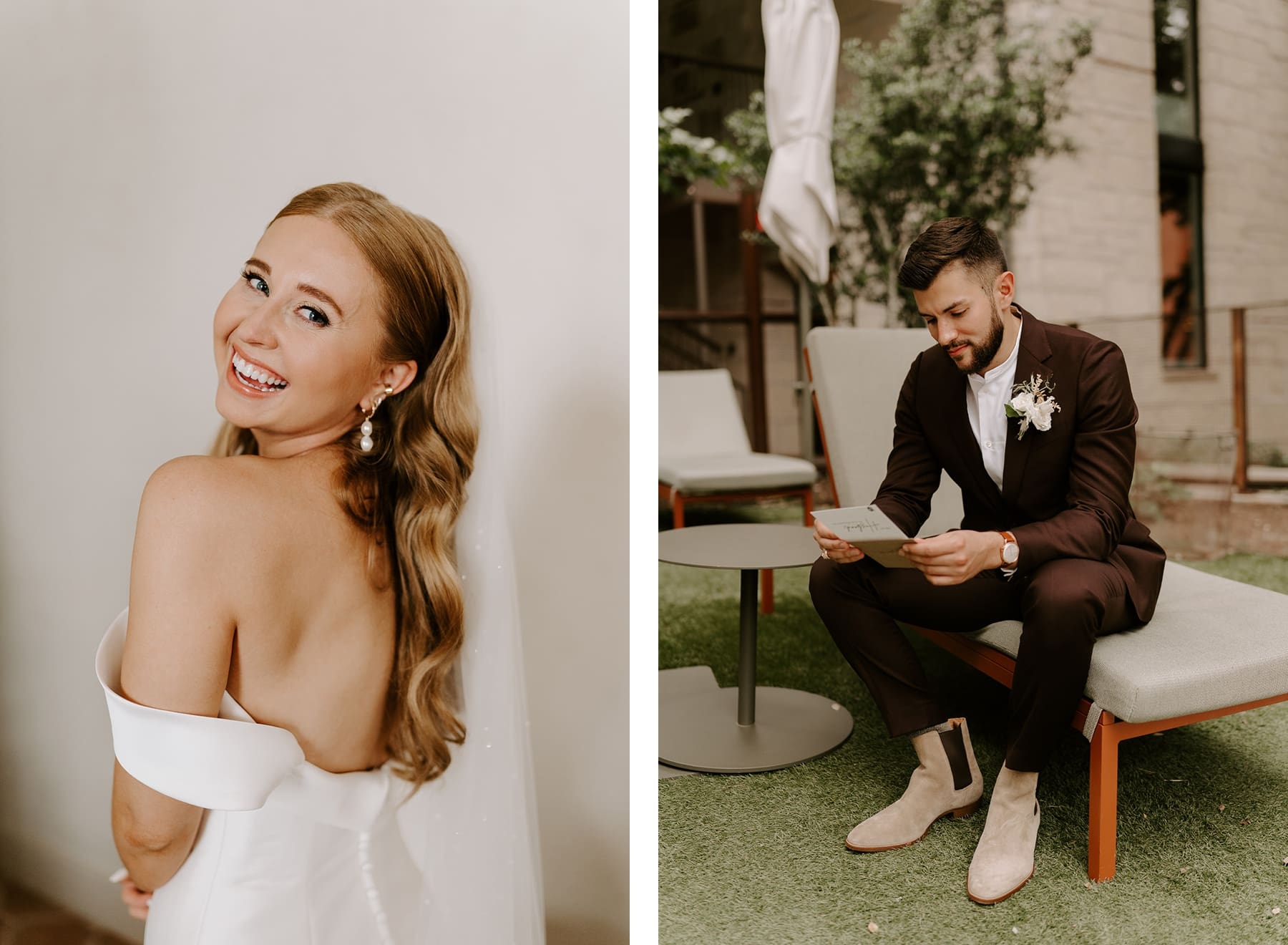 Austin, Texas wedding inspiration for a chic bride wanting an outdoor wedding at Hotel Magdelena. 